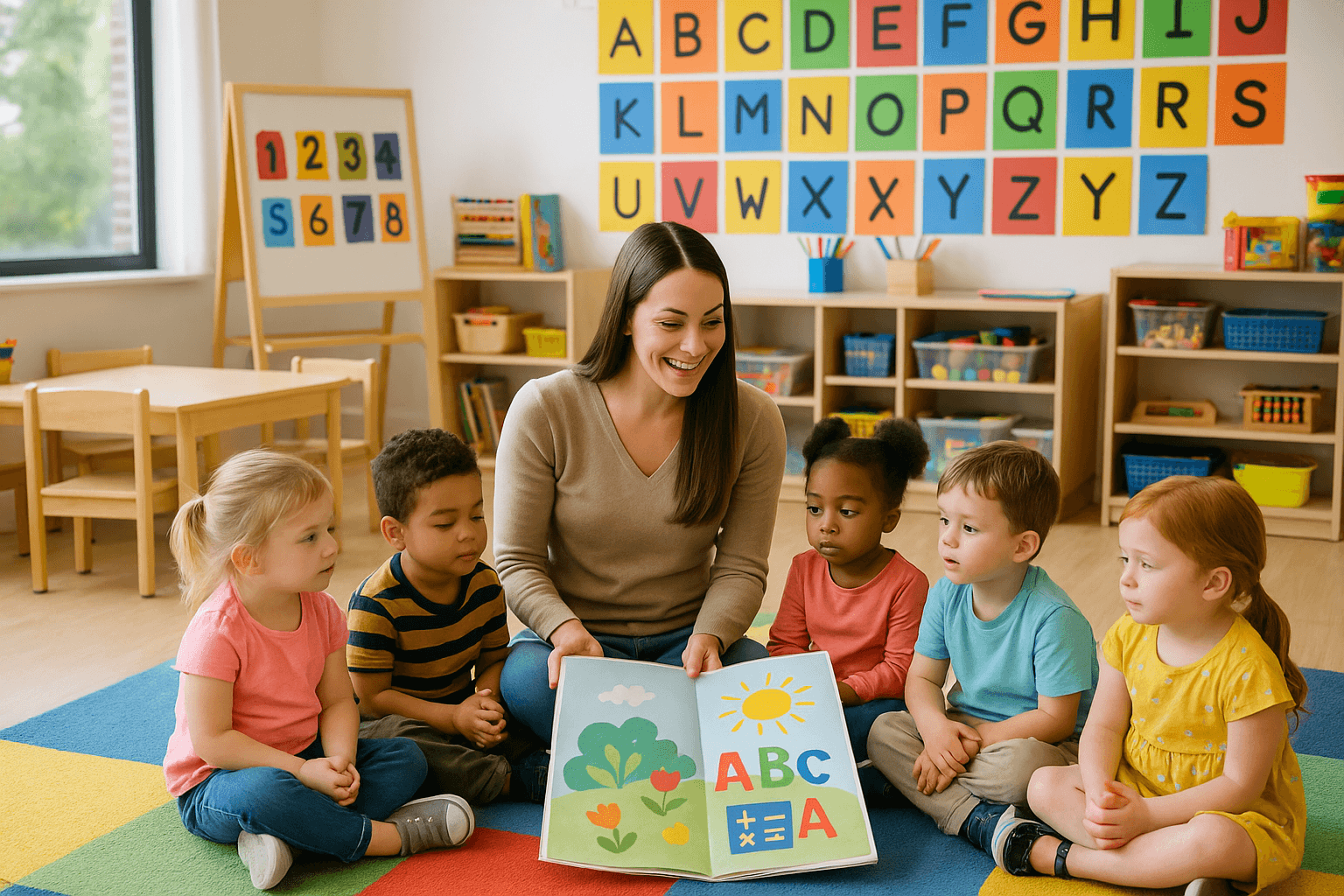 Preschool program room